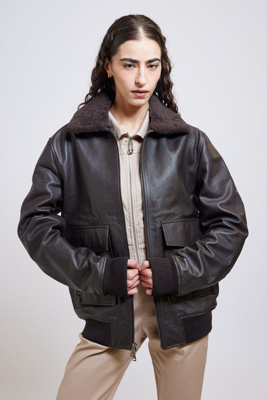 The Aviator Leather Jacket