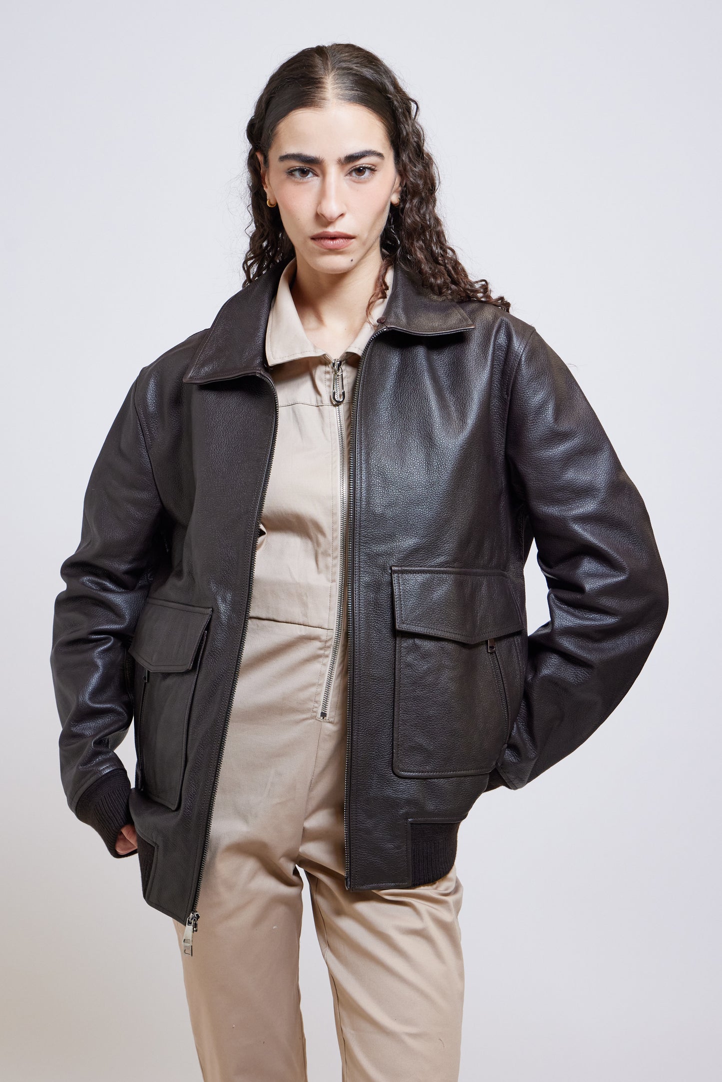 The Aviator Leather Jacket
