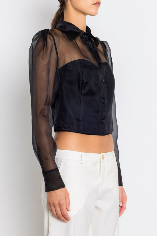 Corseted Blouse