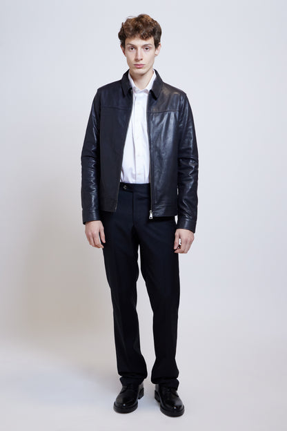 The Lucien Lambskin Leather Jacket