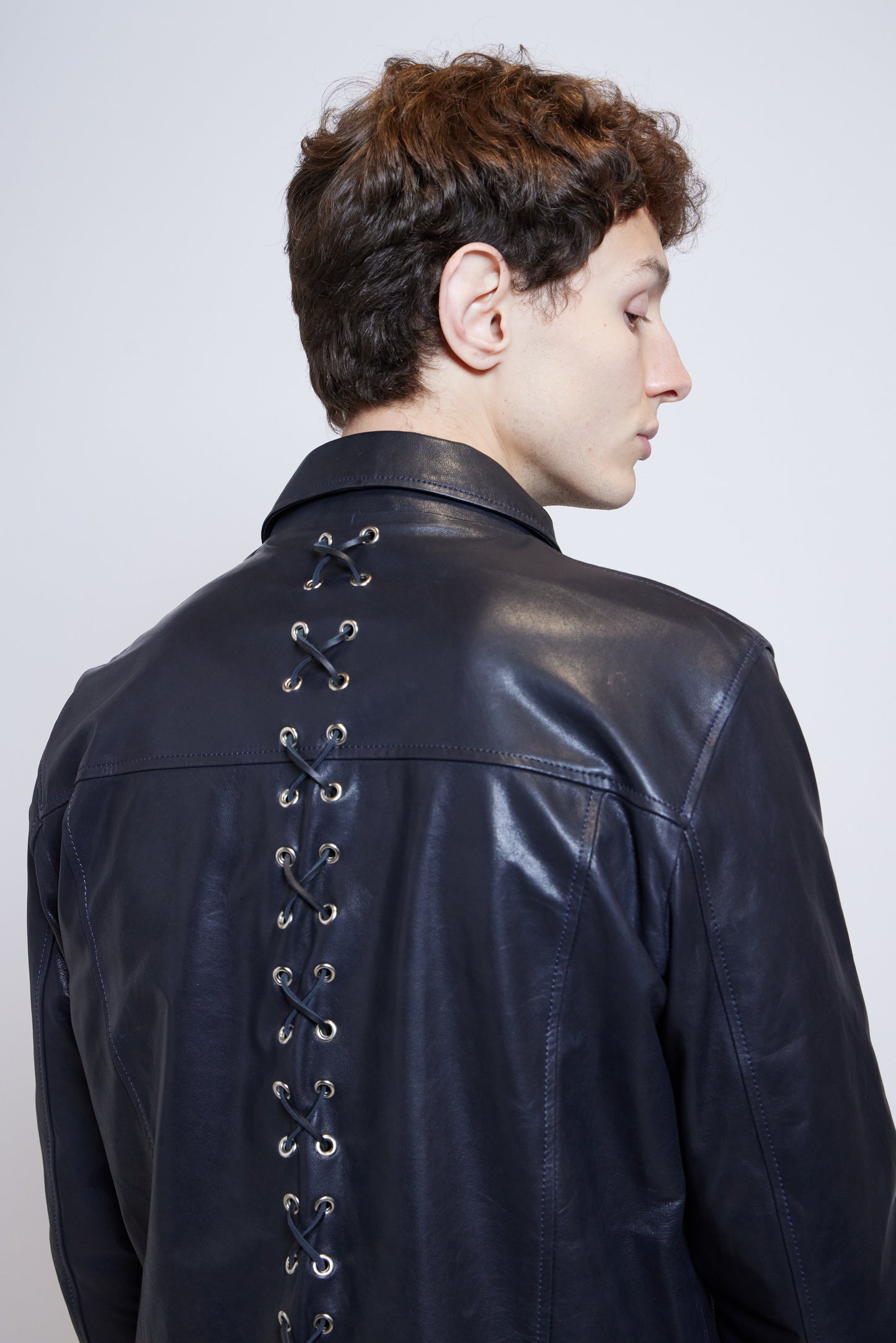 The Lucien Lambskin Leather Jacket