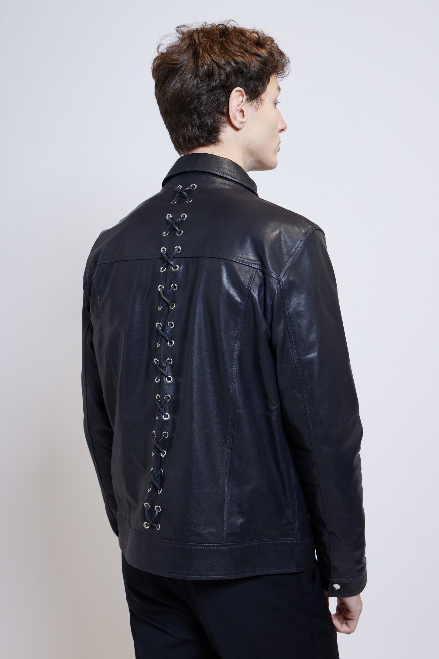 The Lucien Lambskin Leather Jacket