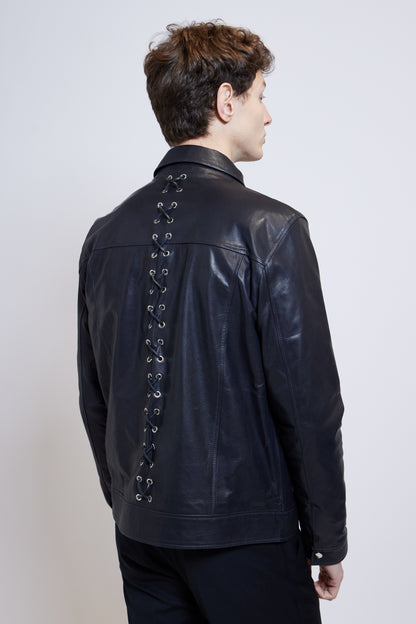 The Lucien Lambskin Leather Jacket