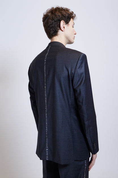 The Camden Contrast-Stitch Blazer