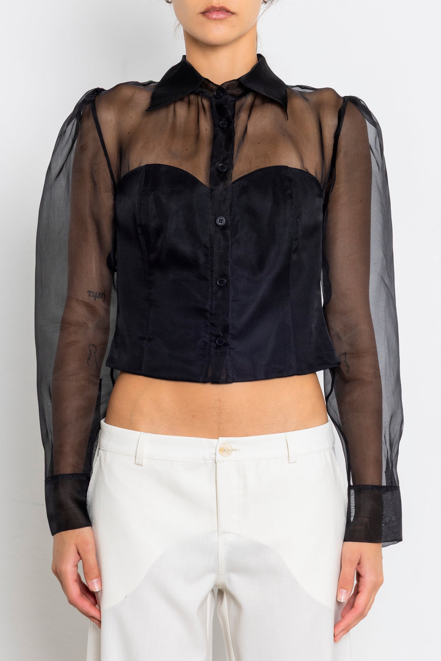 Corseted Blouse