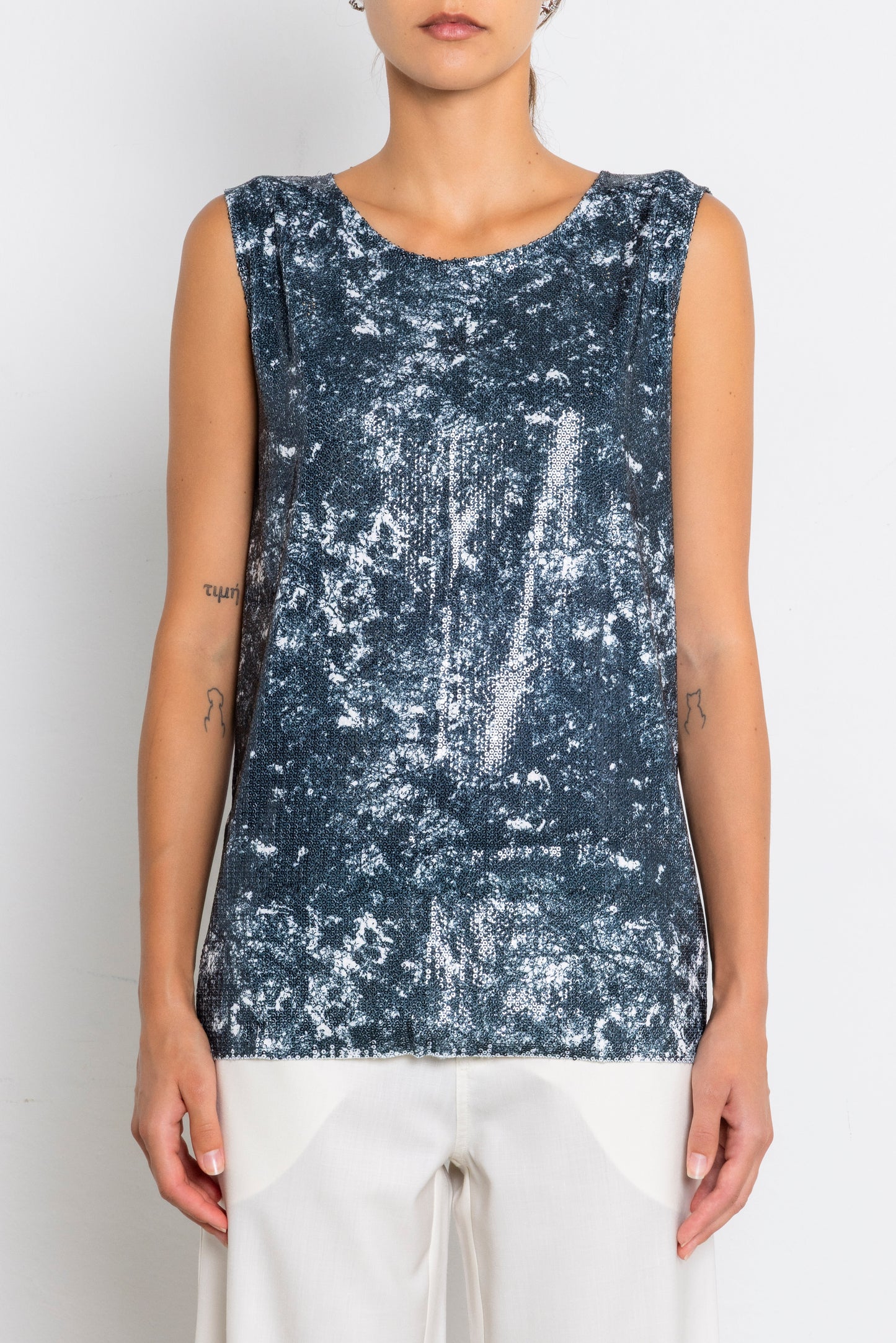 The Ashen Sleeveless Top