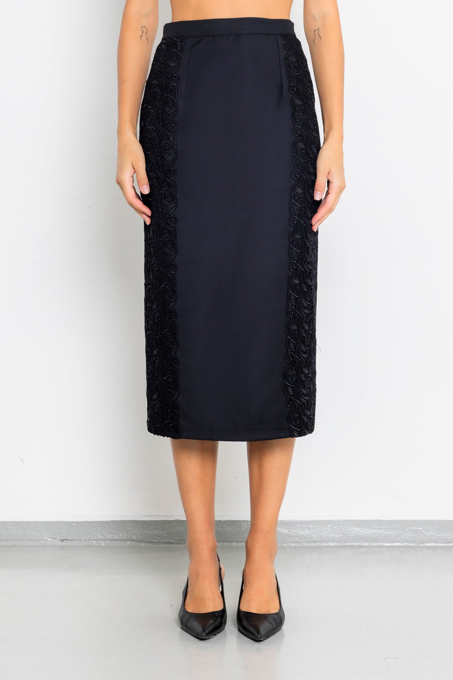 Macrame Pencil Skirt