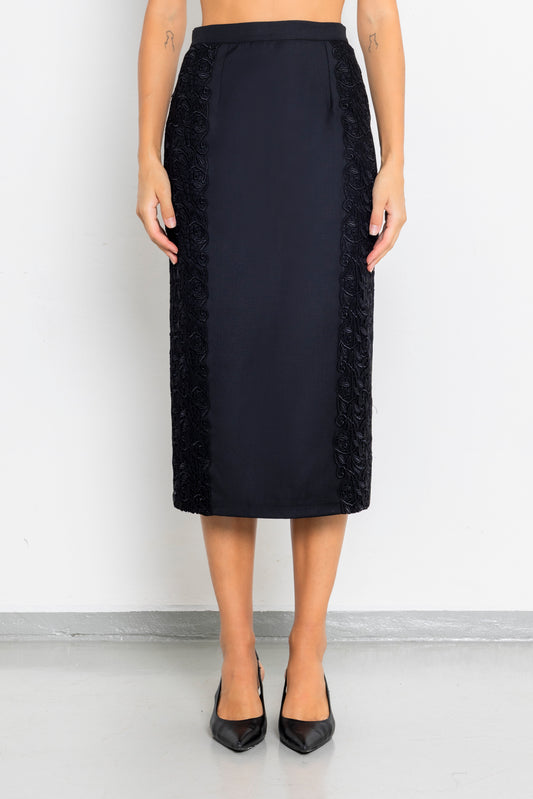 Macrame Pencil Skirt