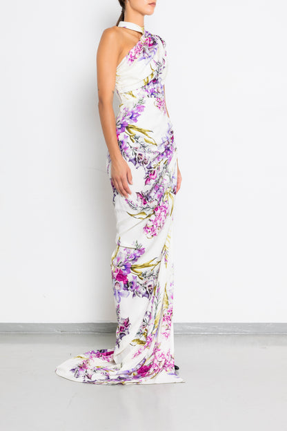 Silk Printed Dress